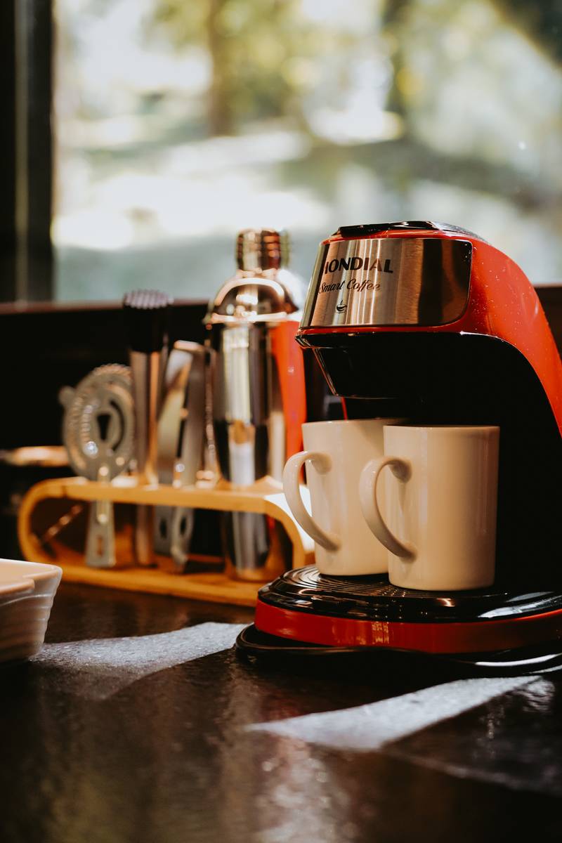 Cabana Azul: a cafeteira