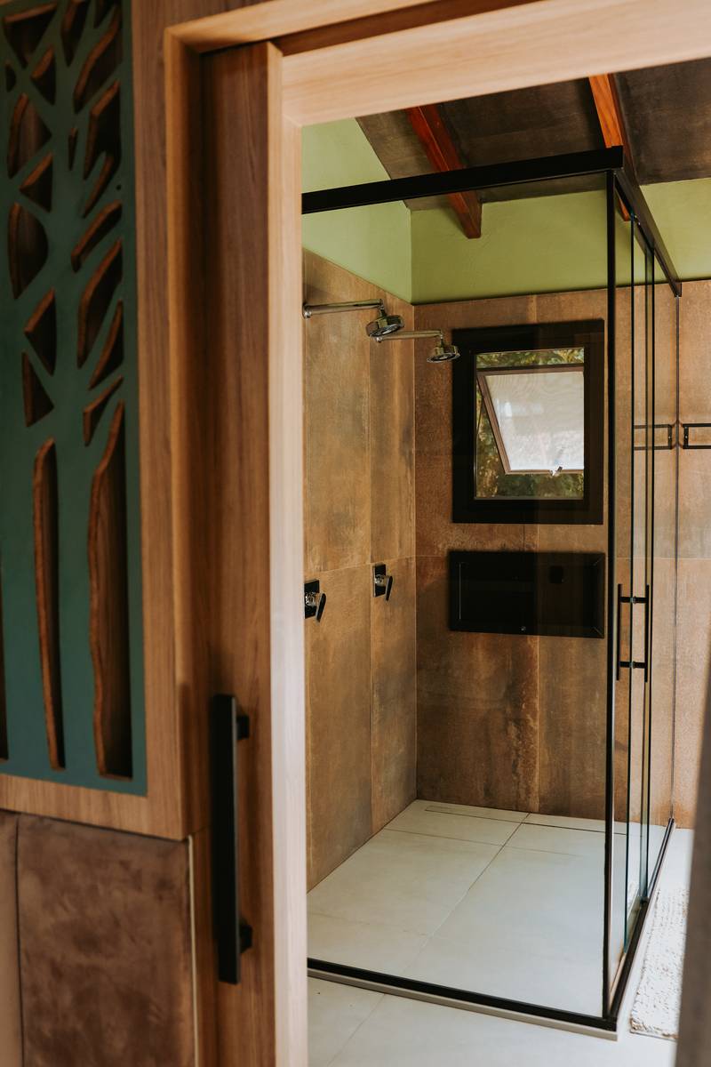 Cabana Azul: o banheiro